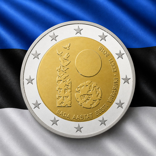 Estonia euro 2018 - estonia, moneta