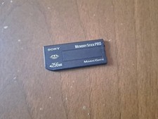 Sony Memory Stick Pro 256MB FUNZIONANTE 