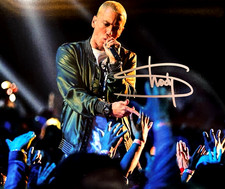 EMINEM foto a colori firmata a