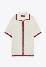 Polo Zara all'uncinetto taglia