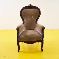 poltroncina in legno primi 900