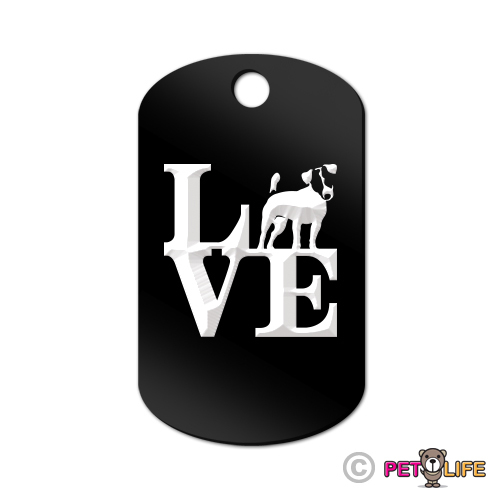 Portachiavi inciso love jack - portachiavi,