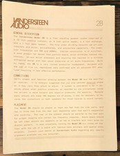 VanDerSteen Audio Model 2B