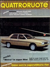 QUATTRORUOTE N° 300 - OTTOBRE