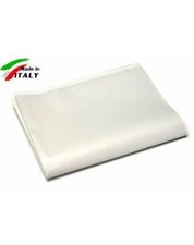Lenzuolo Sopra Piano Baby per Lettino Made in Italy cotone BIANCO