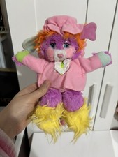 POPPLES ROSA PINK PLUSH PELUCHE VINTAGE MATTEL 80s