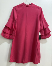 Abito Corto Rosa Zara Taglia