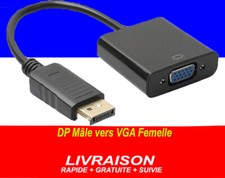 DisplayPort DP Mâle vers VGA