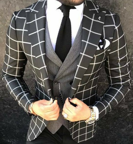 Completo uomo designer nero - designer,