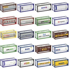 Evemodel N Gauge 20ft Oil Tank Container 1:150 20' Tanktainer Model Train C15023