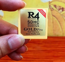 2025 NUOVA versione R4 Gold Pro SDHC R4i per cartuccia DS/3DS/2DS Revolution + USB