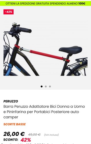 Bicicletta barra