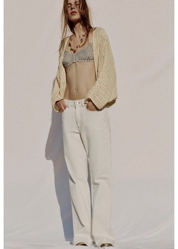 Cardigan zara maglia aperta - zara,