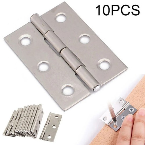 10pz cerniere acciaio inox - in,