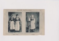 Costumi Valtellinesi - Sondrio - DELEBIO GROSIO Montagna - vg. 1918!