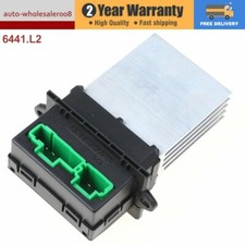 6441.L2 NUOVO Soffiatore Motore Ventola Resistenza Per Peugeot 207 Citroen C5 C3 C2 Renault