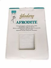 FILODORO calza autoreggente donna mod AFRODITE 30 den con balza 10 cm 
