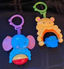 Fisher Price Rainforest Play Mat/Jumper• Lion Elephant Toys • Replacement Part