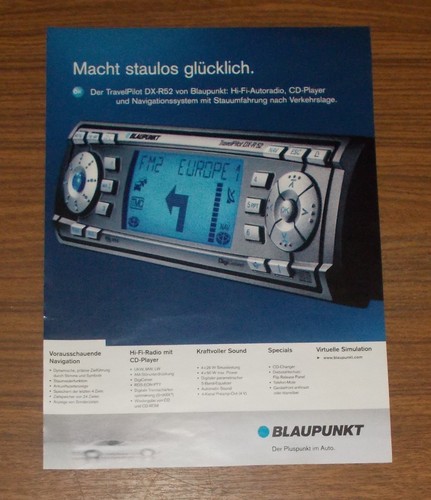 Rara pubblicità blaupunkt - rara,
