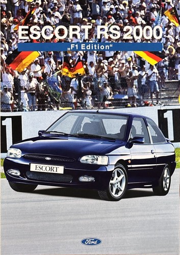 Ford escort 2000 edition - rs, f1