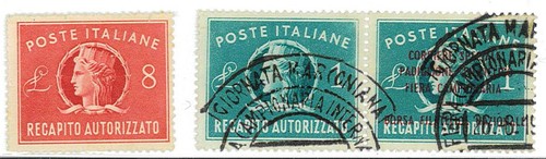 Recapito autorizzato 1947 - recapito,