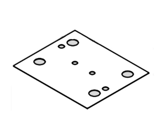 Piastra scorrimento per - piastra,