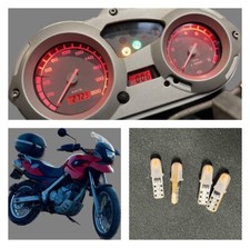 Led Bmw F 650 Gs 2000-2007 Instrument Speedometer Red Color 4pcs.