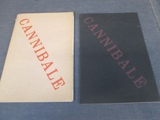 LOTTO DADA RIVISTA CANNIBALE Z LE COEUR A BARBE DADAISMO ANASTATICA PICABIA SC88