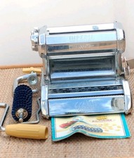 Macchina per Pasta Manuale Imperia Lusso in Acciaio Chromato - Argento 