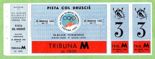 Biglietto olimpiadi invernali - biglietto,