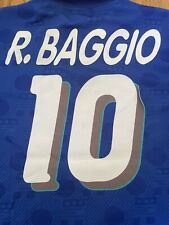 ITALY Italia 1994 Baggio Maglia shirt jersey worn issued match Diadora Used L