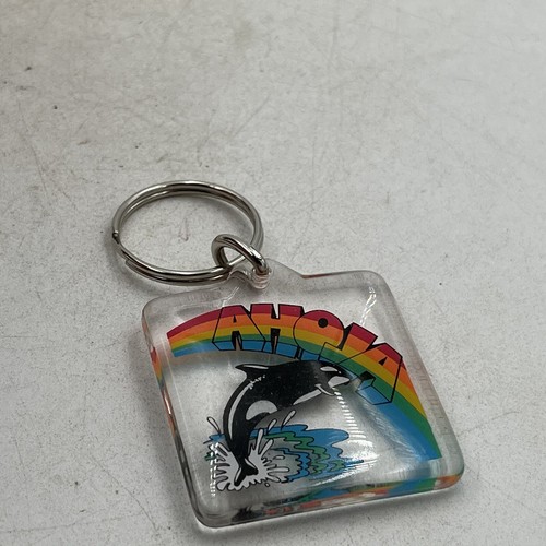 Vtg hawaii rainbow aloha - 80's,