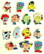 ADESIVI PACMAN MS PAC MAN