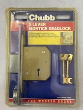 Chubb 5 Leve Mortice Deadlock