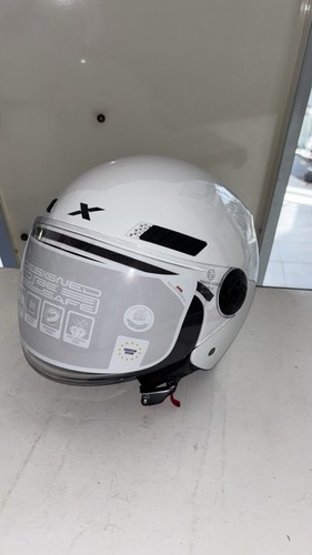 Casco shiro colore bianco - casco,