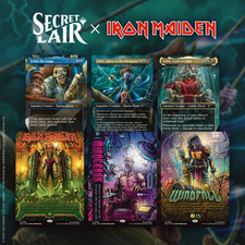Mtg Magic Card Secret Lair Iron Maiden Eddie Unchained Non-FOIL Sealed Presale