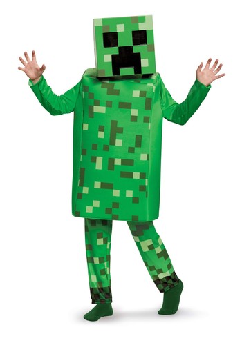 Costume minecraft creeper - minecraft,