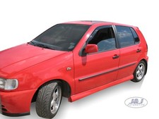 Deflettori Aria Per VW Polo 1994-2002 5-Porte Set 2 Antiturbo Antivento Heko