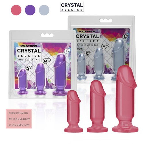 Crystal jellies plug anali - plug,