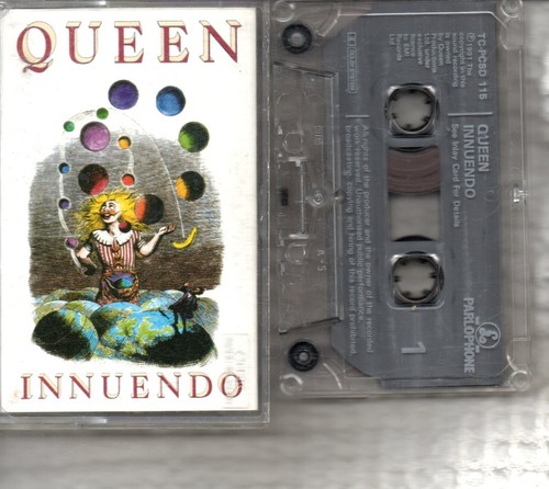 Queen innuendo cassette - queen,