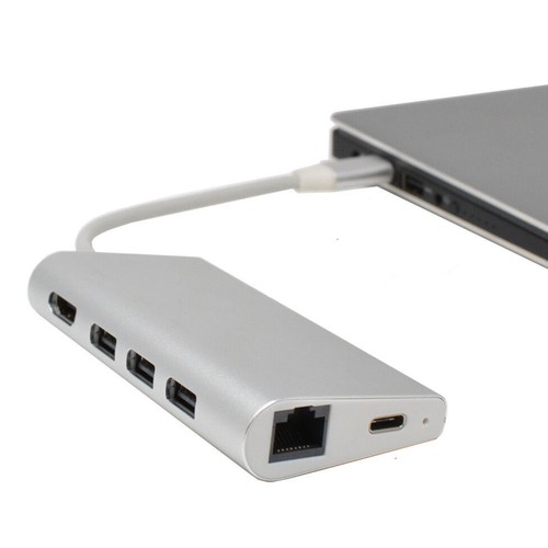 Adattatore hub usb tipo - adattatore, usb-c
