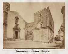 Giuseppe Bruno Master Von Gloeden Taormina Palazzo Corvaja Original 1880c XL587