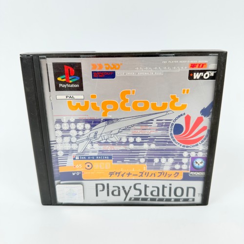 Wipeout platinum ps1 - wipeout,