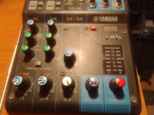Yamaha mg06 pro audio - pro,