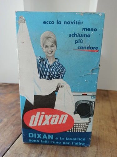 Scatola sapone detersivo dixan - sapone,