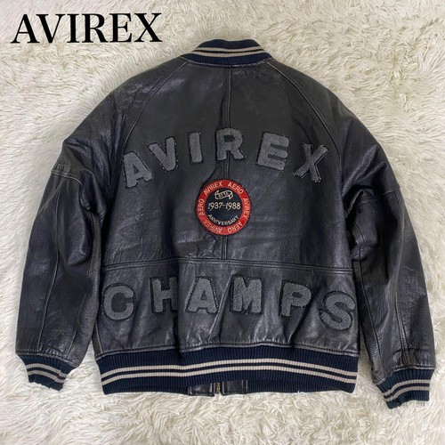 Avirex giacca stadio pelle - avirex,