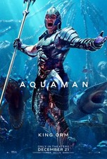 368944 Aquaman Movie King Orm Patrick Wilson Jason Momoa Print Poster