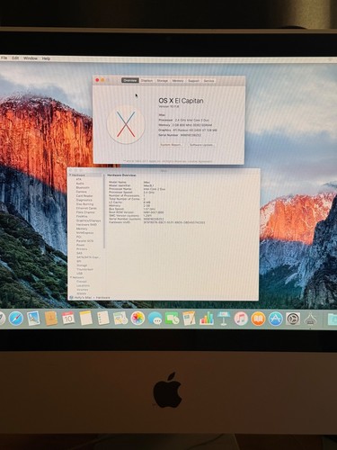 Apple imac a1224 - apple, 20"