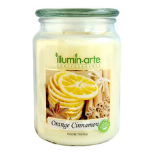 candele profumate in cera di soia