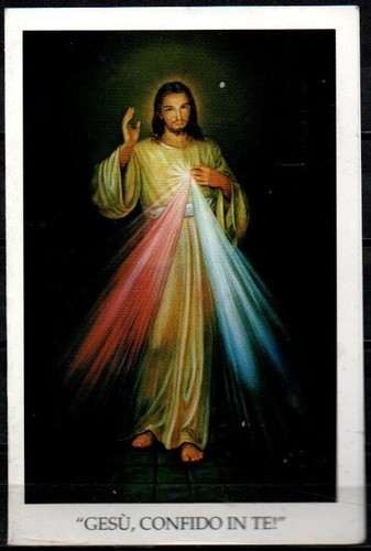 Santino holy card - -,